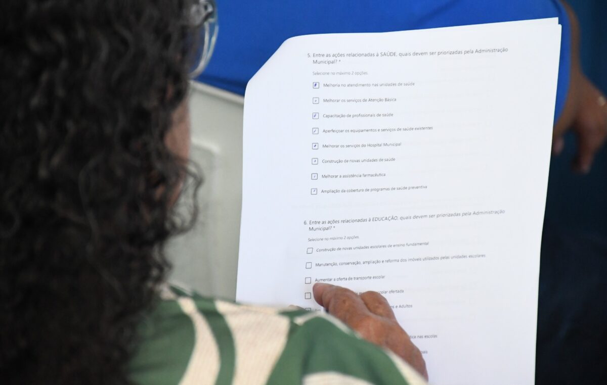 São Francisco do Conde iniciou Escuta Popular para elaboração do PPA e da LOA no bairro de Caípe