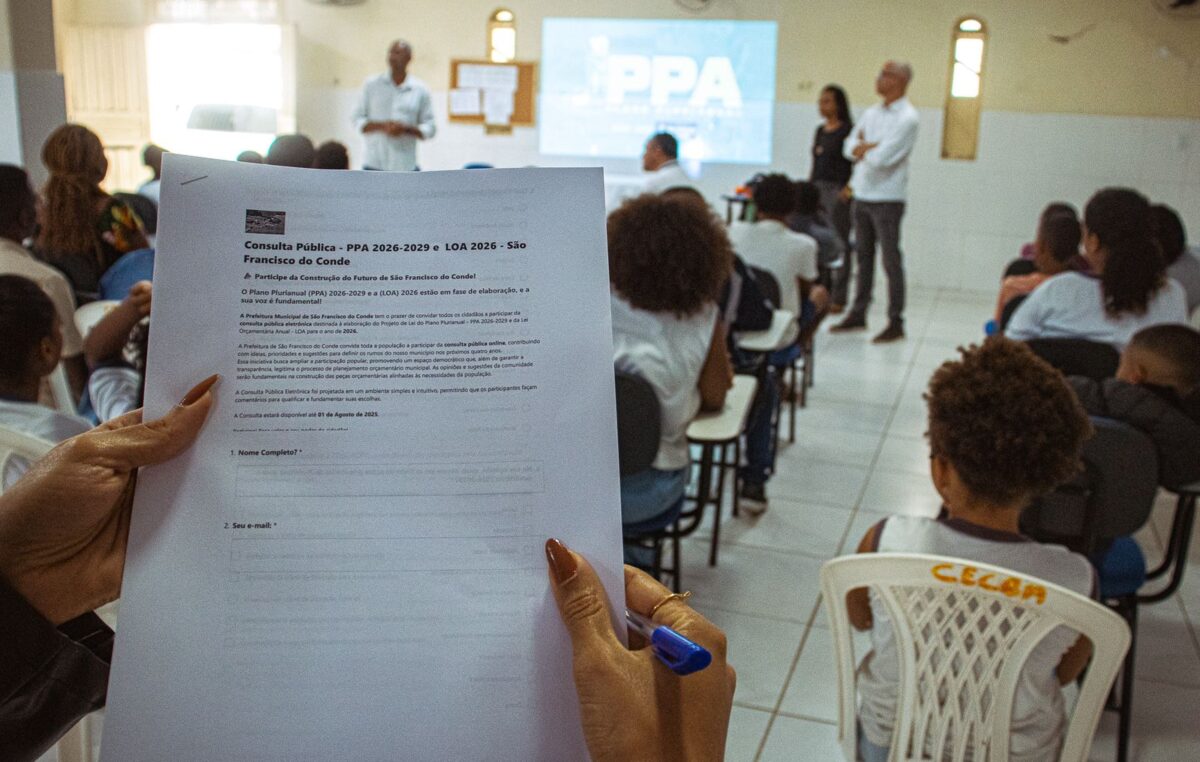 Monte Recôncavo recebe Escuta Popular para elaboração do PPA e da LOA