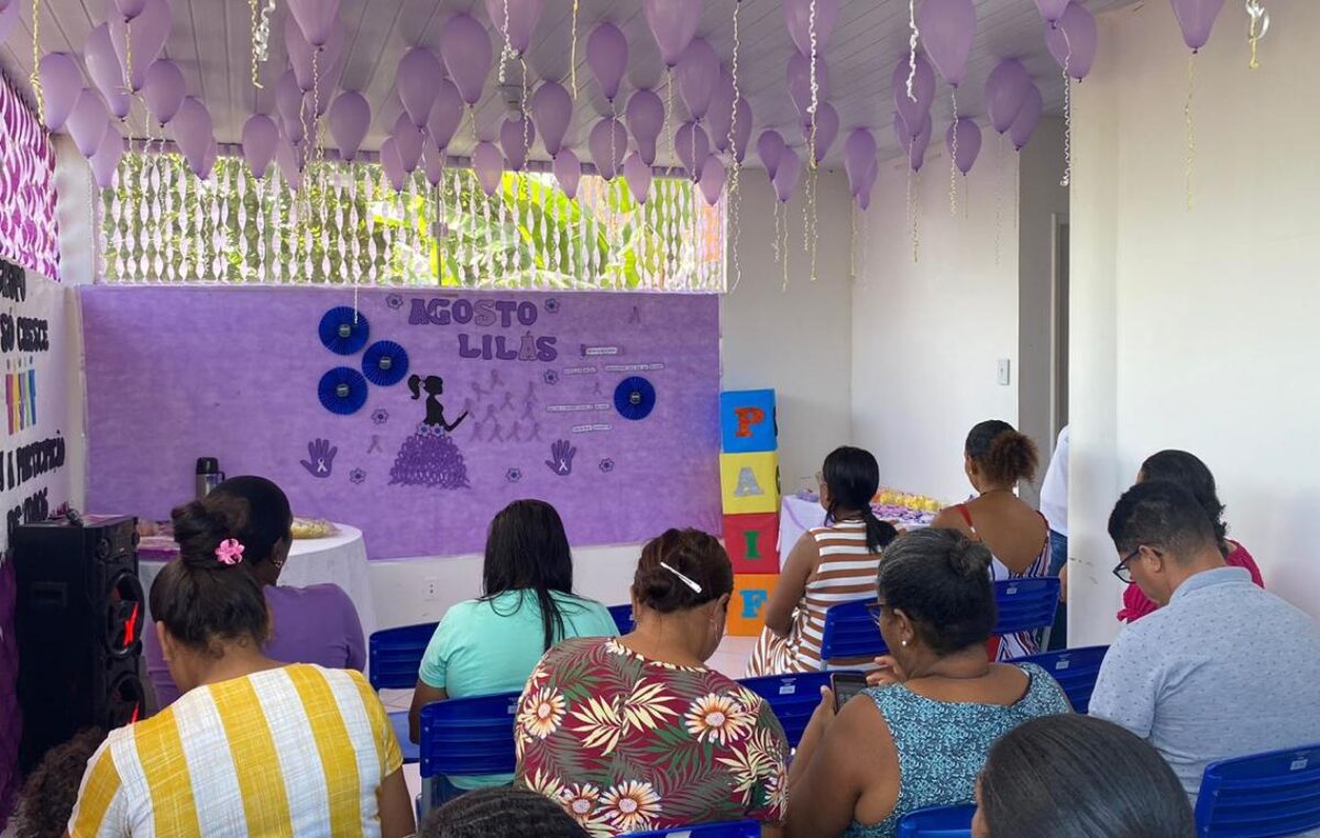 Prefeitura Promove Ação em Referência ao Agosto Lilás por meio da SEDES