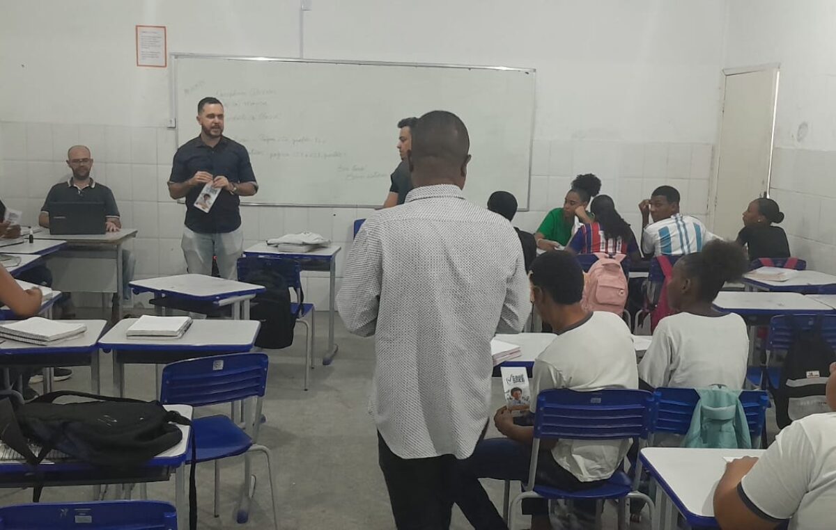 SEDUC realiza mobilização SABE-SAEB com estudantes do 9º Ano em São Francisco do Conde
