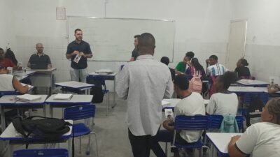 SEDUC realiza mobilização SABE-SAEB com estudantes do 9º Ano em São Francisco do Conde