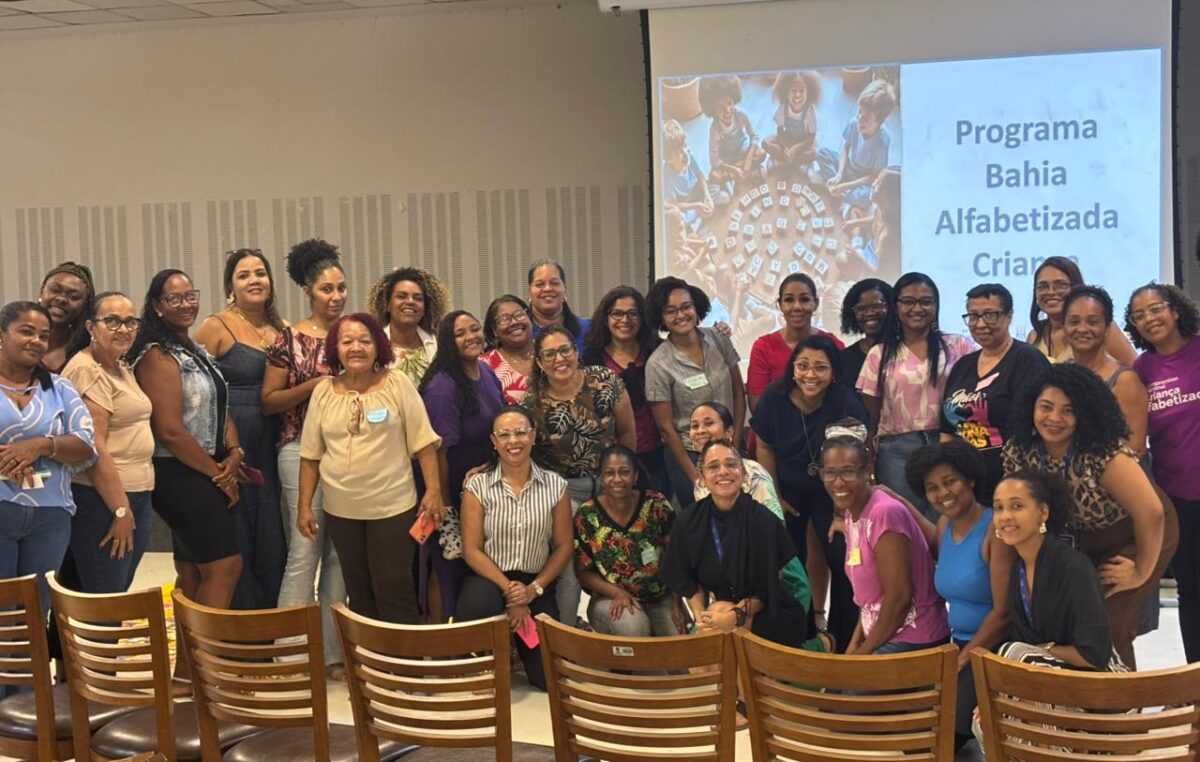 São Francisco do Conde realiza segundo encontro formativo do Programa Bahia Alfabetizada Criança