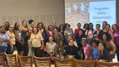 São Francisco do Conde realiza segundo encontro formativo do Programa Bahia Alfabetizada Criança