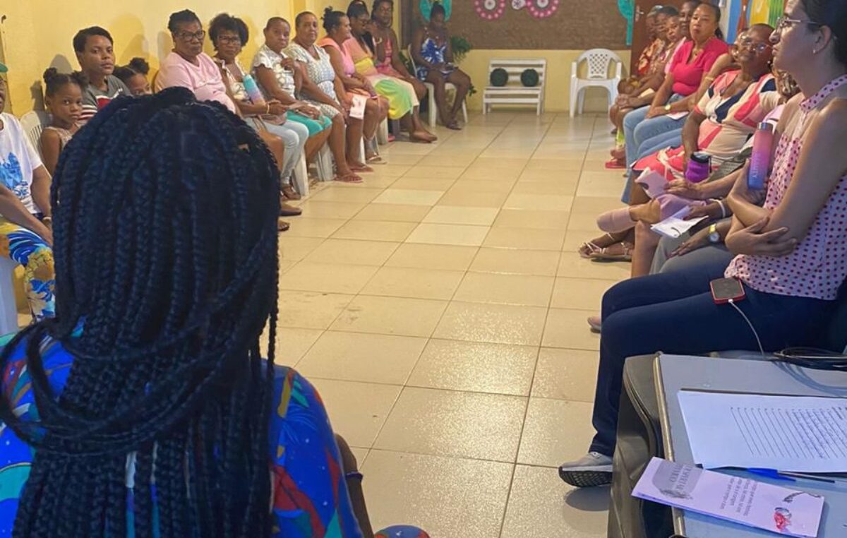 Roda de conversa sobre “O Despertar Pélvico” marca ação do Outubro Rosa no CRAS Caípe