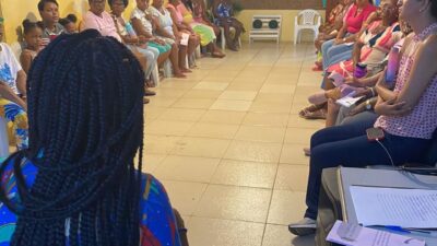 Roda de conversa sobre “O Despertar Pélvico” marca ação do Outubro Rosa no CRAS Caípe