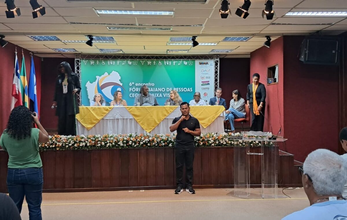 São Francisco do Conde participa do 6º Encontro Estadual de Pessoas Cegas e com Baixa Visão