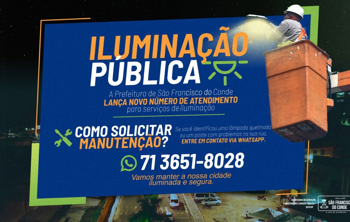SESCOP lança novo canal de atendimento para solicitações de Iluminação Pública