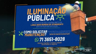 SESCOP lança novo canal de atendimento para solicitações de Iluminação Pública