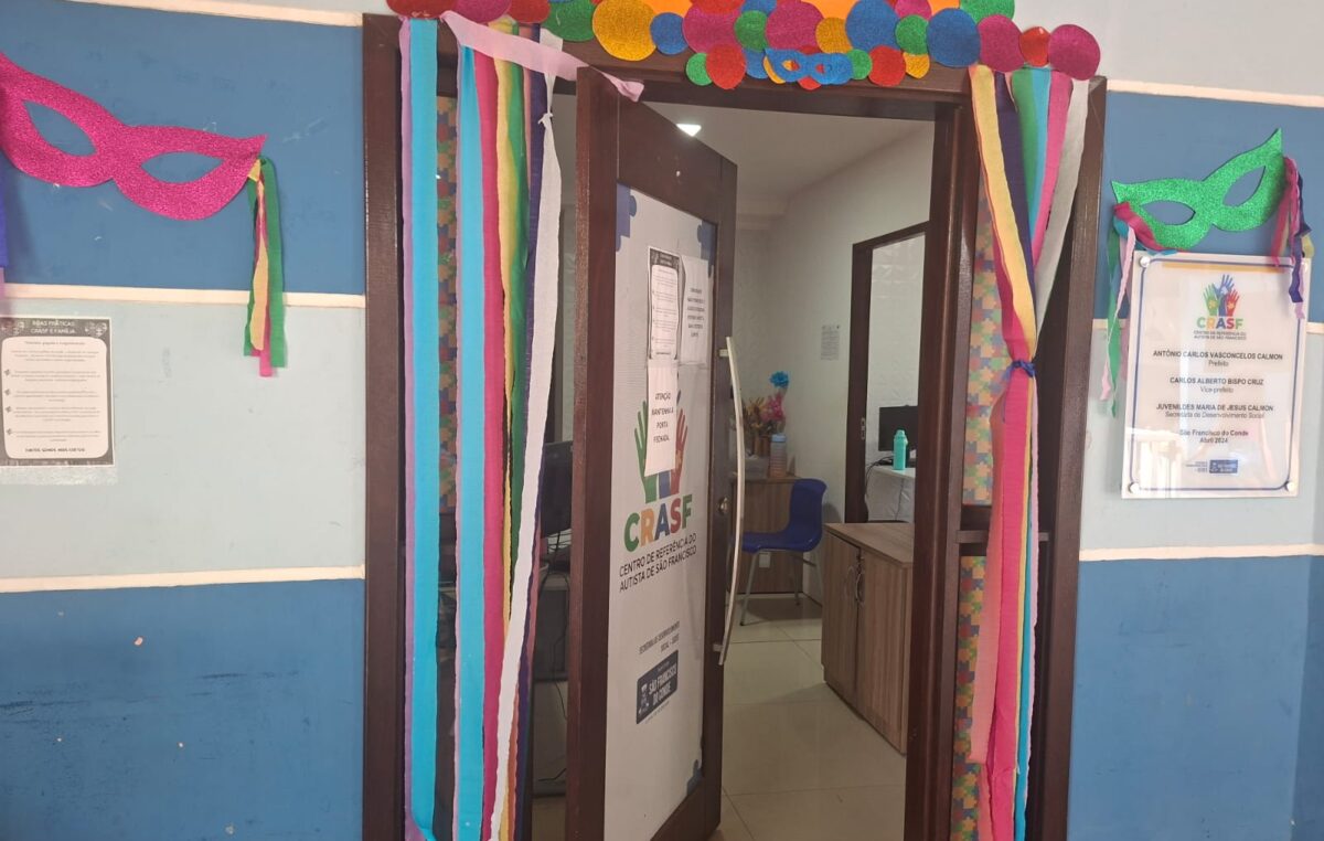 CRASF Folia promove inclusão, alegria e convivência no Centro de Referência do Autista de São Francisco do Conde