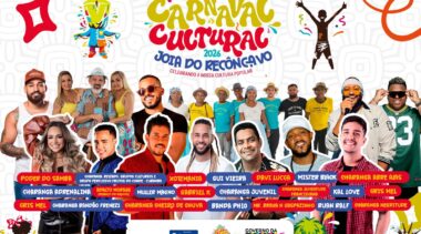 Carnaval Cultural 2026 vai movimentar São Francisco do Conde com música e tradição, saiba mais