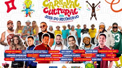 Carnaval Cultural 2026 vai movimentar São Francisco do Conde com música e tradição, saiba mais