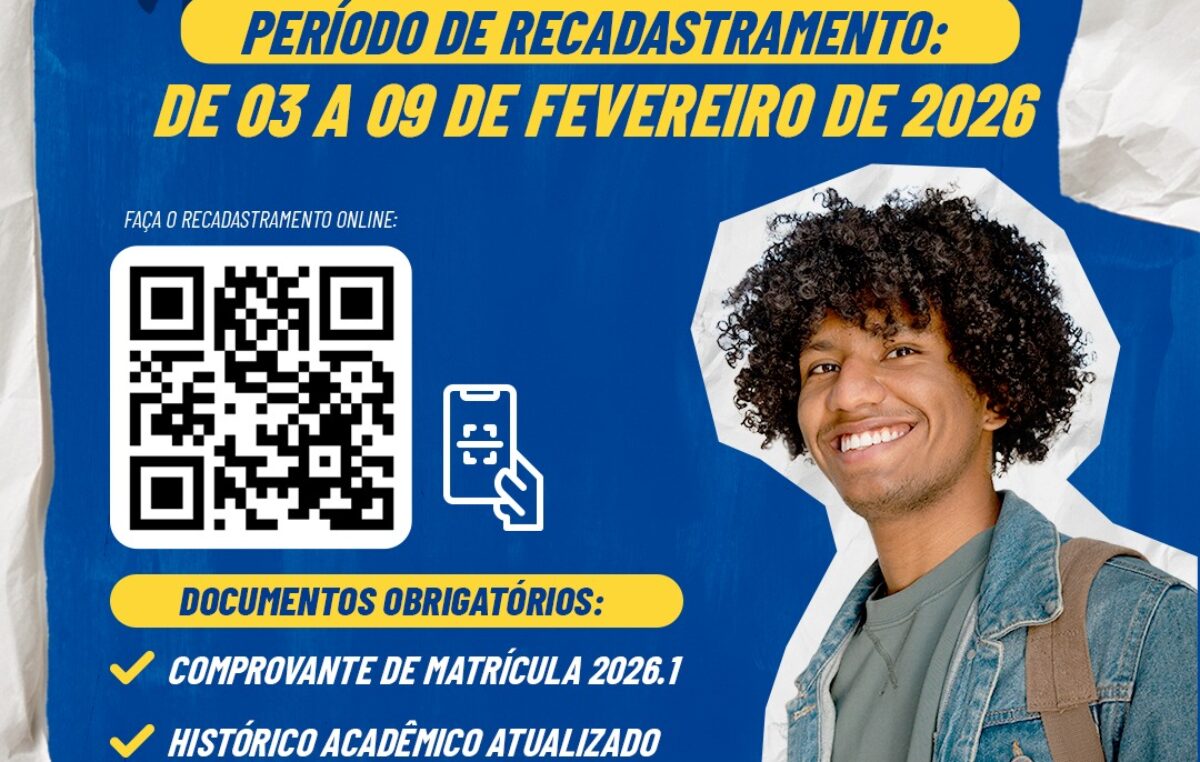 Beneficiários do PROUNIFAS e PROAFEET devem realizar recadastramento obrigatório até 09 de fevereiro